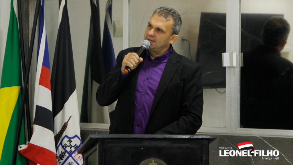 Vereador Leonel Filho participa da cerimônia de recondução do ...